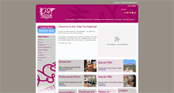 Desktop Screenshot of en.hotelpombalense.pt